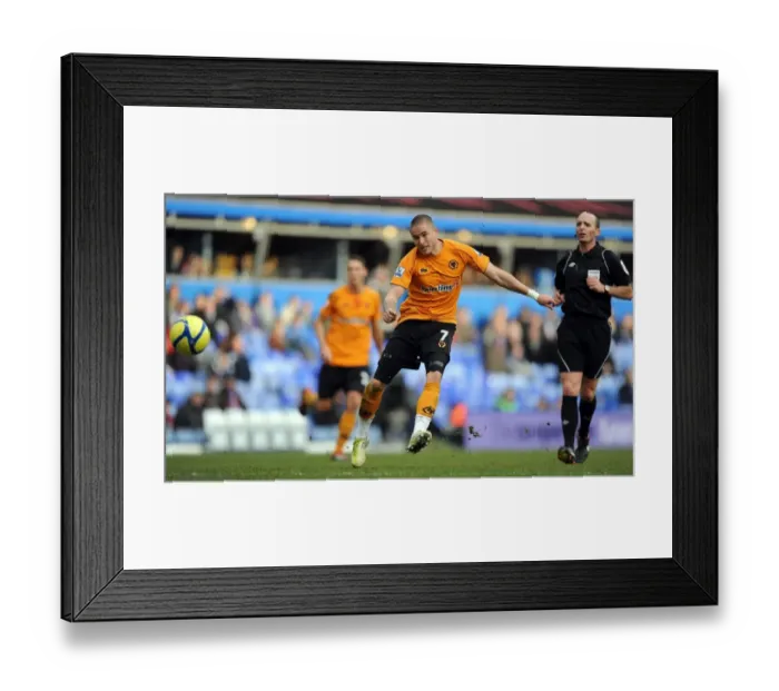 Framed Print : Michael Kightly in Action: Birmingham City vs. Wolverhampton Wanderers - FA Cup Round Three: Intense Moment Framed Print : Michael Kightly in Action: Birmingham City vs. Wolverhampton Wanderers - FA Cup Round Three: Intense Moment