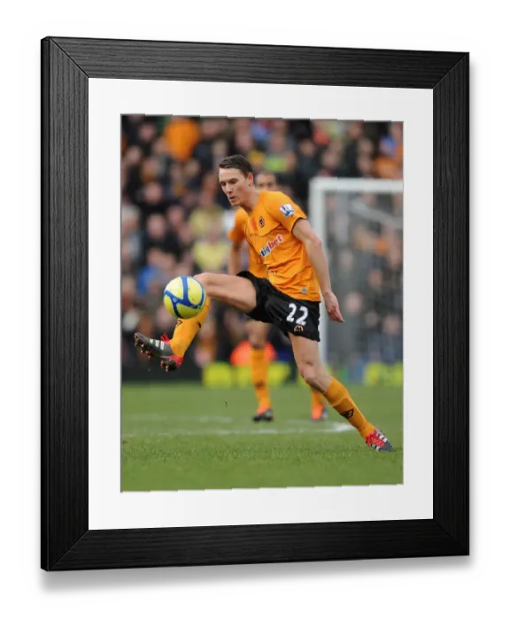 Framed Print : Determined Challenge: Eggert Jonsson of Wolverhampton Wanderers vs. Birmingham City in FA Cup Third Round Framed Print : Determined Challenge: Eggert Jonsson of Wolverhampton Wanderers vs. Birmingham City in FA Cup Third Round