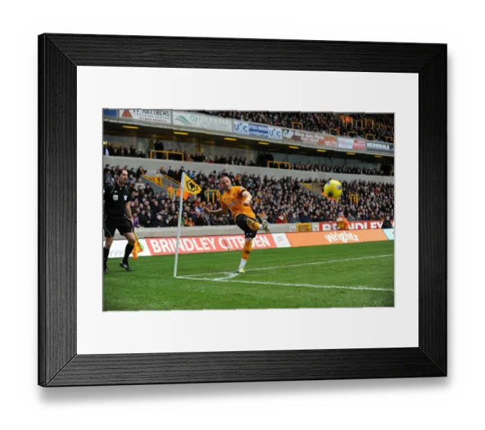 Framed Print : Michael Kightly's Premier League Corner Kick: Wolverhampton Wanderers vs Aston Villa Framed Print : Michael Kightly's Premier League Corner Kick: Wolverhampton Wanderers vs Aston Villa