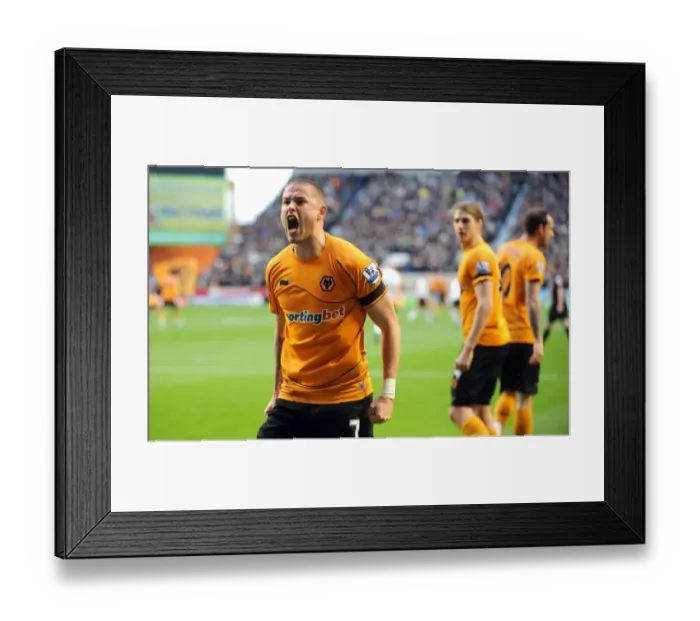 Framed Print : Michael Kightly's Dramatic Equalizer: 1-1 Aston Villa vs. Wolverhampton Wanderers Framed Print : Michael Kightly's Dramatic Equalizer: 1-1 Aston Villa vs. Wolverhampton Wanderers