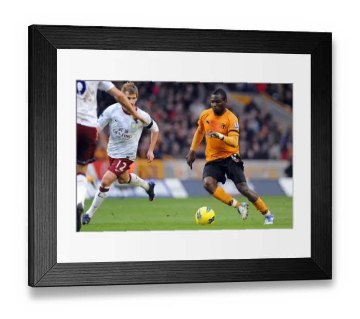 Framed Print : Wolverhampton Wanderers vs Aston Villa: Emmanuel Frimpong Faces Off in Premier League Showdown Framed Print : Wolverhampton Wanderers vs Aston Villa: Emmanuel Frimpong Faces Off in Premier League Showdown