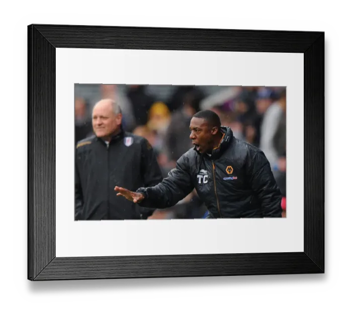 Framed Print : SOCCER - Barclays Premier League - Fulham v Wolverhampton Wanderers Framed Print : SOCCER - Barclays Premier League - Fulham v Wolverhampton Wanderers