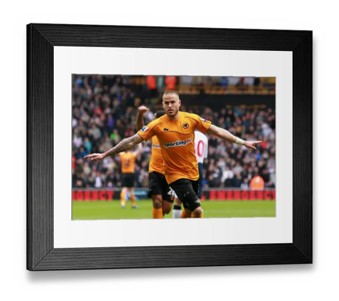 Framed Print : Michael Kightly's Strike: Wolves Opening Goal vs. Bolton Wanderers (Premier League, Molineux Stadium) Framed Print : Michael Kightly's Strike: Wolves Opening Goal vs. Bolton Wanderers (Premier League, Molineux Stadium)
