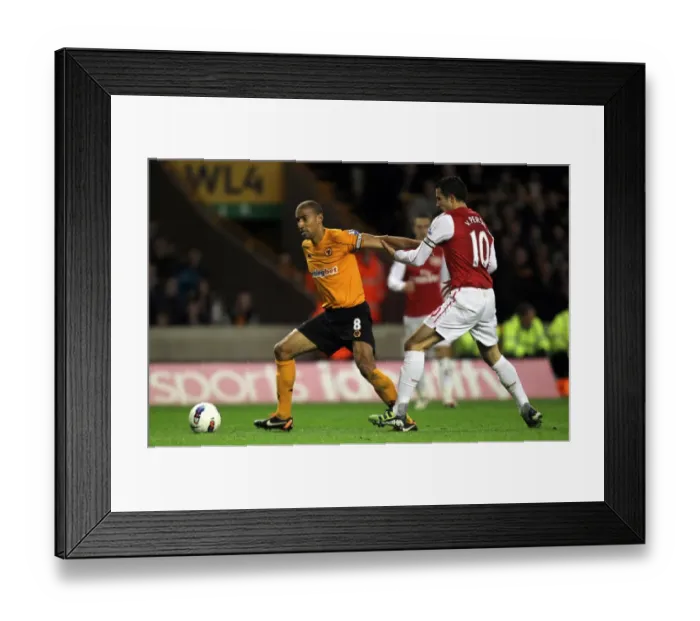 Framed Print : Soccer - Barclays Premier League - Wolverhampton Wanderers v Arsenal - Molineux Framed Print : Soccer - Barclays Premier League - Wolverhampton Wanderers v Arsenal - Molineux