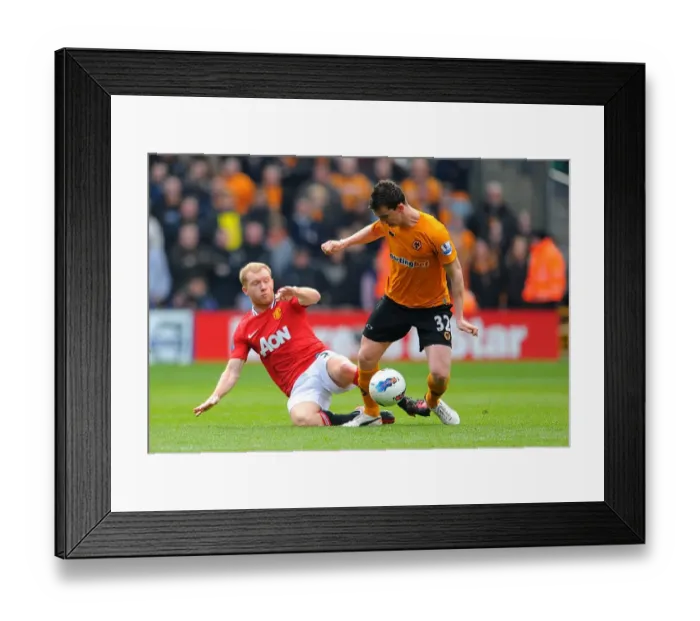 Framed Print : Soccer - Barclays Premier League - Wolverhampton Wanderers v Manchester United - Molineux Stadium Framed Print : Soccer - Barclays Premier League - Wolverhampton Wanderers v Manchester United - Molineux Stadium