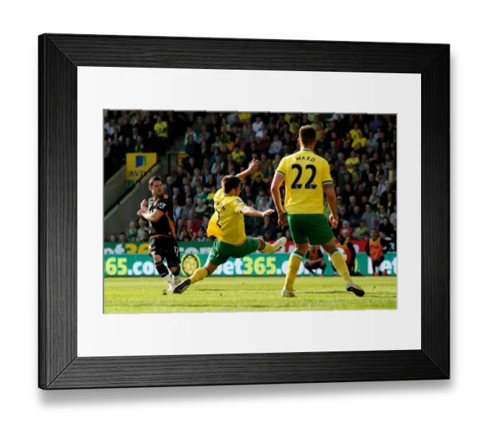 Framed Print : Matt Jarvis Scores the Opener: Wolverhampton Wanderers Triumph at Norwich City (Premier League) Framed Print : Matt Jarvis Scores the Opener: Wolverhampton Wanderers Triumph at Norwich City (Premier League)