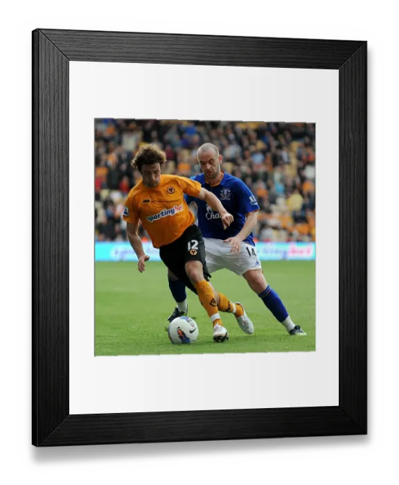 Framed Print : Barclays Premier League - Wolverhampton Wanderers v Everton - Molineux Stadium Framed Print : Barclays Premier League - Wolverhampton Wanderers v Everton - Molineux Stadium