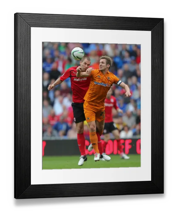 Framed Print : npower Football League Championship - Cardiff City v Wolverhampton Wanderers - Cardiff City Stadium Framed Print : npower Football League Championship - Cardiff City v Wolverhampton Wanderers - Cardiff City Stadium