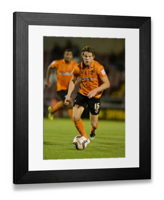 Framed Print : Bjorn Sigurdarson's Stunner: Wolverhampton Wanderers Triumph Over Northampton Town in Capital One Cup Round 2 Framed Print : Bjorn Sigurdarson's Stunner: Wolverhampton Wanderers Triumph Over Northampton Town in Capital One Cup Round 2