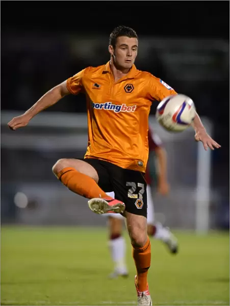 Anthony Forde's Stunner: Wolverhampton Wanderers Advance in Capital One Cup against Northampton Town (30-08-2012, Sixfields Stadium)