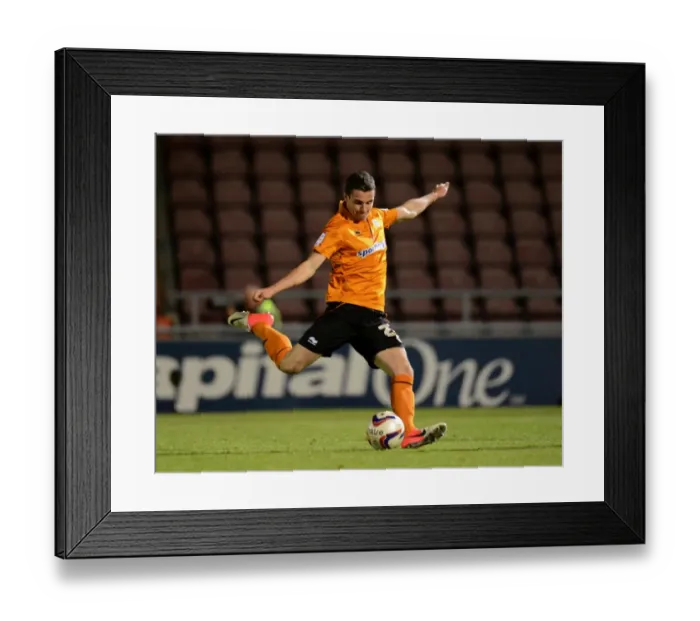 Framed Print : Anthony Forde's Stunning Goal: Wolverhampton Wanderers Win Capital One Cup Against Northampton Town (30-08-2012) Framed Print : Anthony Forde's Stunning Goal: Wolverhampton Wanderers Win Capital One Cup Against Northampton Town (30-08-2012)
