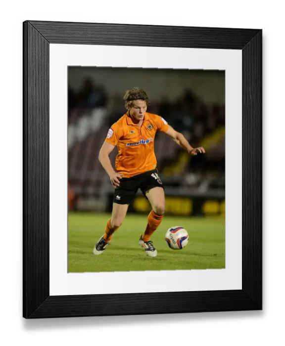 Framed Print : Sigurdarson's Stunner: Wolverhampton Wanderers Edge Past Northampton Town in Capital One Cup Round 2