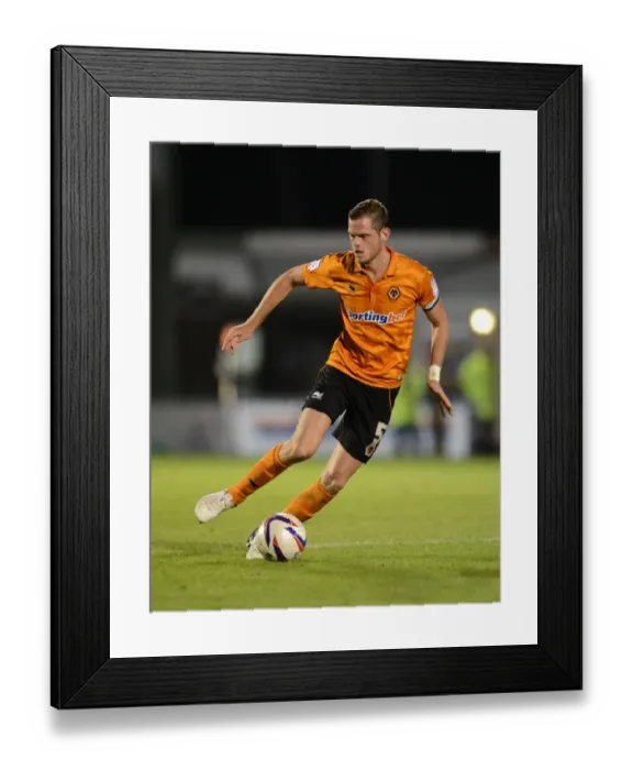 Framed Print : Stearman's Stunner: Wolverhampton Wanderers Triumph Over Northampton Town in Capital One Cup Round 2