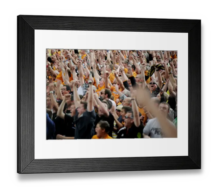 Framed Print : Fans. Wolves Season 2012-13: Fans Framed Print : Fans. Wolves Season 2012-13: Fans
