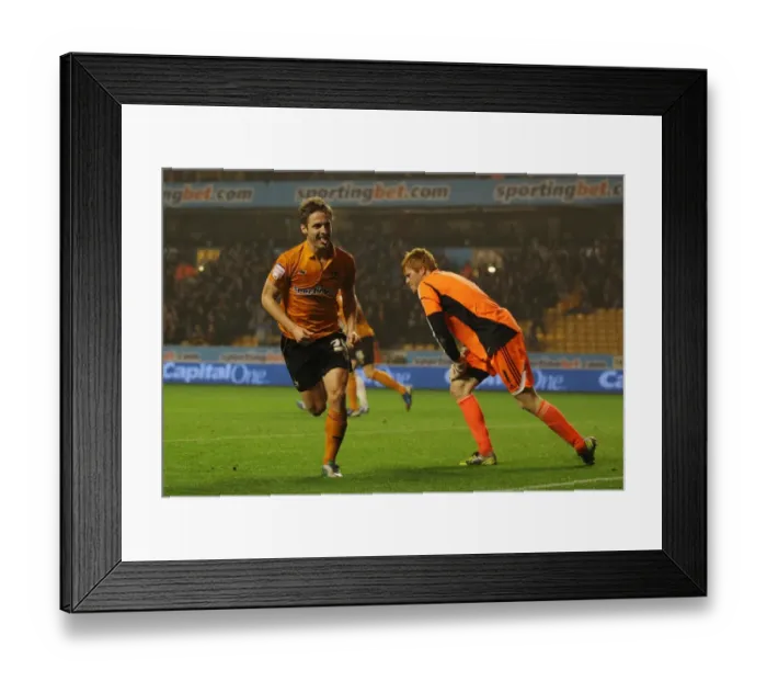 Framed Print : npower Football League Championship - Wolverhampton Wanderers v Bolton Wanderers - Molineux