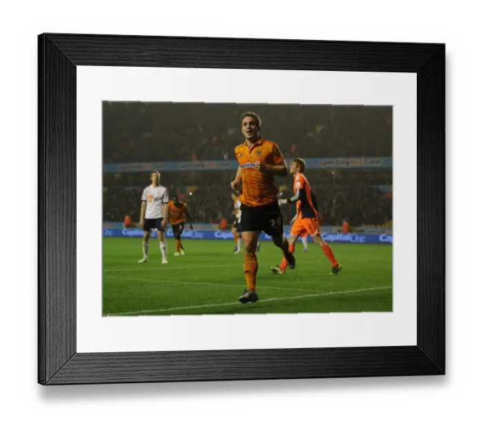 Framed Print : Kevin Doyle's Double Strike: Wolves Championship-Winning Moment vs. Bolton Wanderers (23-10-2012)