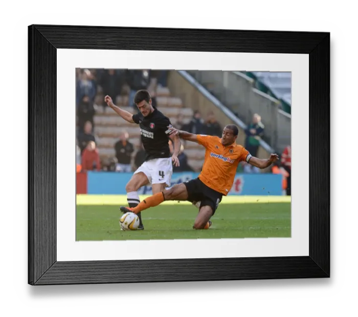 Framed Print : npower Football League Championship - Wolverhampton Wanderers v Charlton Athletic - Molineux Framed Print : npower Football League Championship - Wolverhampton Wanderers v Charlton Athletic - Molineux