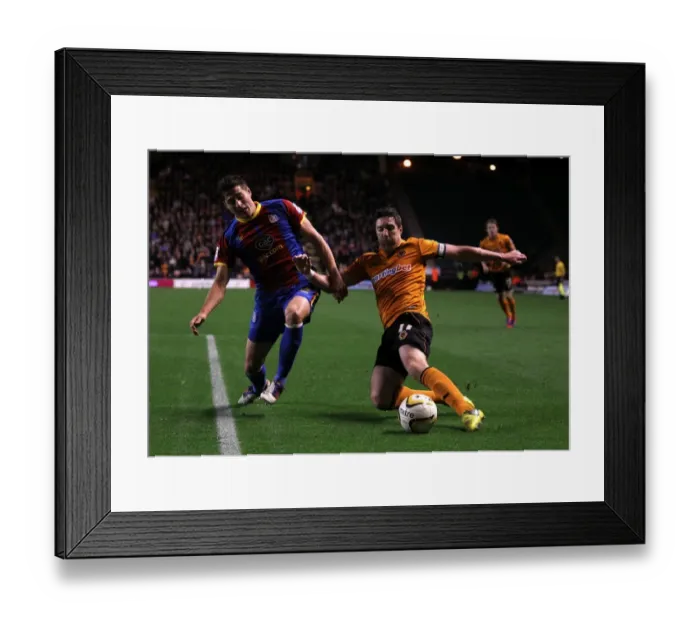 Framed Print : Stephen Ward Outsmarts Joel Ward: Wolves vs Crystal Palace (Npower Championship) Framed Print : Stephen Ward Outsmarts Joel Ward: Wolves vs Crystal Palace (Npower Championship)
