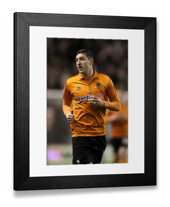 Framed Print : Championship Showdown at Molineux: Steven Ward in Action - Wolverhampton Wanderers vs Birmingham City Framed Print : Championship Showdown at Molineux: Steven Ward in Action - Wolverhampton Wanderers vs Birmingham City