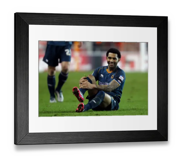 Framed Print : Jermaine Pennant Leads Wolverhampton Wanderers in Npower Championship Showdown against Blackpool at Bloomfield Road (21-12-2012) Framed Print : Jermaine Pennant Leads Wolverhampton Wanderers in Npower Championship Showdown against Blackpool at Bloomfield Road (21-12-2012)