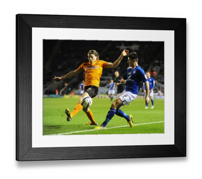 Framed Print : Battle for Championship Supremacy: Wolverhampton Wanderers vs. Leicester City (January 2013) Framed Print : Battle for Championship Supremacy: Wolverhampton Wanderers vs. Leicester City (January 2013)