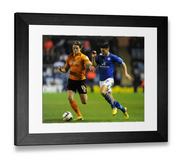 Framed Print : npower Football League Championship - Leicester City v Wolverhampton Wanderers - King Power Stadium Framed Print : npower Football League Championship - Leicester City v Wolverhampton Wanderers - King Power Stadium