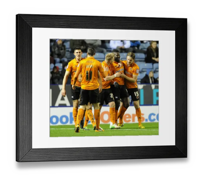 Framed Print : Bakary Sako's Equalizer: Wolverhampton Wanderers vs Leicester City in Championship Framed Print : Bakary Sako's Equalizer: Wolverhampton Wanderers vs Leicester City in Championship