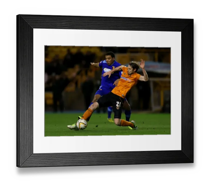 Framed Print : Intense Championship Showdown: Gorkss vs. Deeney - Wolverhampton Wanderers vs. Watford (2013) Framed Print : Intense Championship Showdown: Gorkss vs. Deeney - Wolverhampton Wanderers vs. Watford (2013)