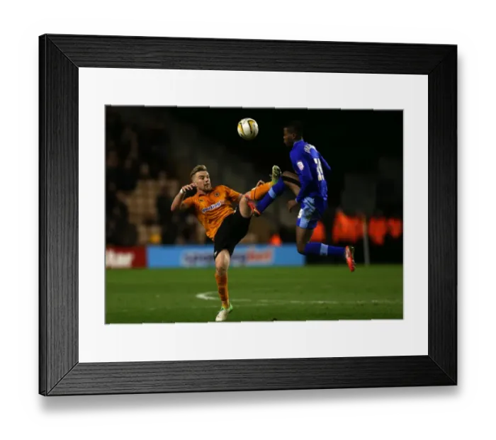 Framed Print : Championship Showdown: Jamie O'Hara vs. Nathaniel Chalobah - Intense Rivalry at Molineux (Wolverhampton Wanderers vs. Watford) Framed Print : Championship Showdown: Jamie O'Hara vs. Nathaniel Chalobah - Intense Rivalry at Molineux (Wolverhampton Wanderers vs. Watford)