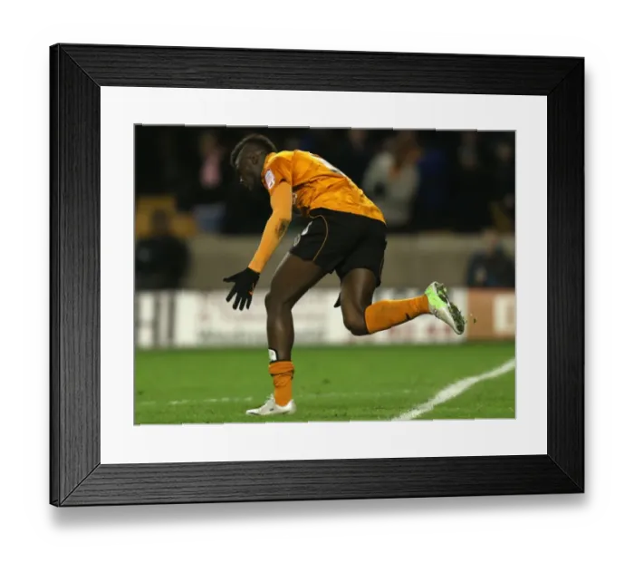 Framed Print : Bakary Sako's Equalizer: Wolverhampton Wanderers vs. Watford in Championship Framed Print : Bakary Sako's Equalizer: Wolverhampton Wanderers vs. Watford in Championship