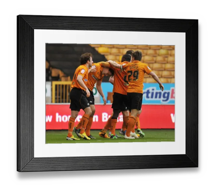 Framed Print : Wolverhampton Wanderers: Sigurdarson Scores Second Goal Against Middlesbrough in Championship Match (March 30, 2013) Framed Print : Wolverhampton Wanderers: Sigurdarson Scores Second Goal Against Middlesbrough in Championship Match (March 30, 2013)