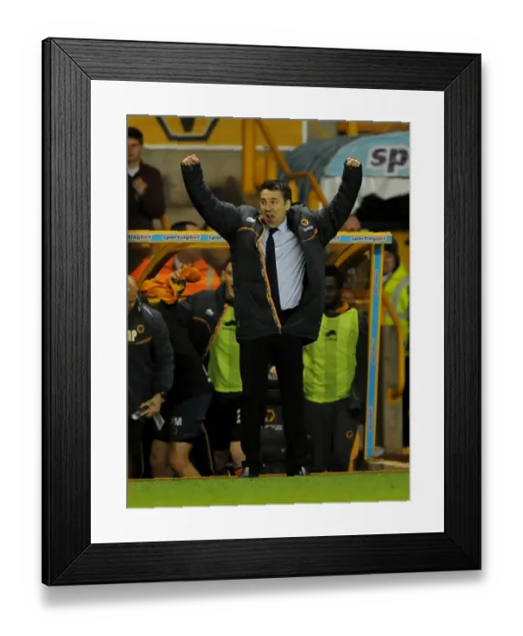 Framed Print : npower Football League Championship - Wolverhampton Wanderers v Hull City - Molineux Framed Print : npower Football League Championship - Wolverhampton Wanderers v Hull City - Molineux