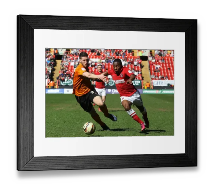 Framed Print : npower Football League Championship - Charlton Athletic v Wolverhampton Wanderers - The Valley Framed Print : npower Football League Championship - Charlton Athletic v Wolverhampton Wanderers - The Valley