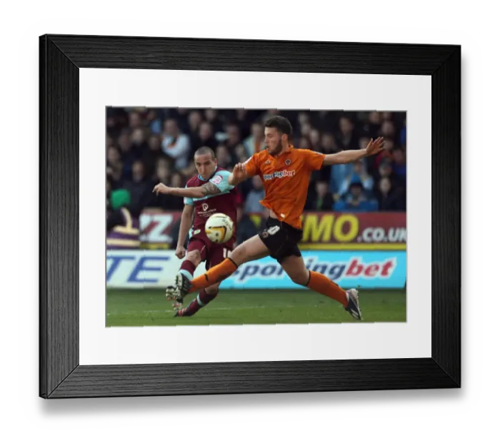 Framed Print : npower Football League Championship - Wolverhampton Wanderers v Burnley - Molineux Framed Print : npower Football League Championship - Wolverhampton Wanderers v Burnley - Molineux