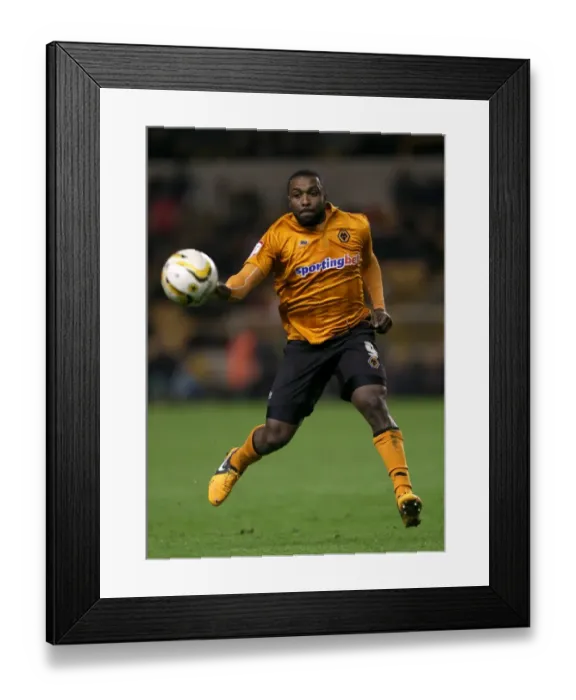 Framed Print : Sylvan Ebanks-Blake in Action: Wolverhampton Wanderers vs. Watford (Championship Match, Molineux, 01-03-2013) Framed Print : Sylvan Ebanks-Blake in Action: Wolverhampton Wanderers vs. Watford (Championship Match, Molineux, 01-03-2013)