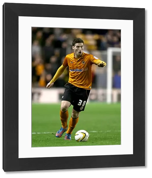 Matt Doherty in Action: Wolves vs. Watford (Npower Championship 2013, Molineux)