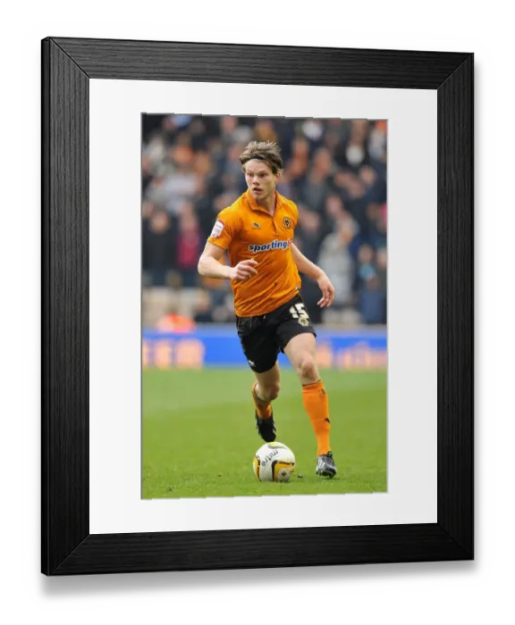 Framed Print : Bjorn Sigurdarson in Action for Wolverhampton Wanderers vs Middlesbrough at Molineux (Npower Championship, 2013) Framed Print : Bjorn Sigurdarson in Action for Wolverhampton Wanderers vs Middlesbrough at Molineux (Npower Championship, 2013)