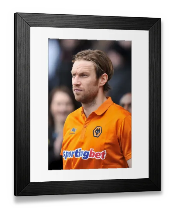 Framed Print : A Defensive Battle at Molineux: Wolverhampton Wanderers vs Middlesbrough (Npower Championship, 2013) - Kaspars Gorkss on High Alert Framed Print : A Defensive Battle at Molineux: Wolverhampton Wanderers vs Middlesbrough (Npower Championship, 2013) - Kaspars Gorkss on High Alert
