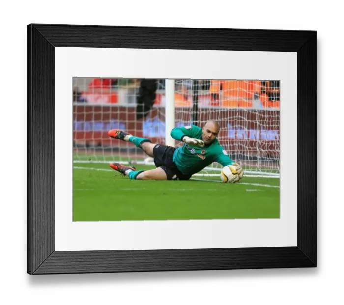 Framed Print : Ikeme's Spectacular Save: Wolverhampton Wanderers vs. Cardiff City (Npower Championship, 2013) Framed Print : Ikeme's Spectacular Save: Wolverhampton Wanderers vs. Cardiff City (Npower Championship, 2013)