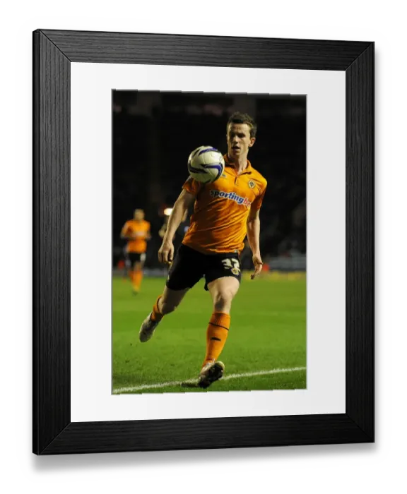 Framed Print : Championship Showdown: Wolverhampton Wanderers vs Leicester City - Kevin Foley's Action-Packed Performance at King Power Stadium (January 2013) Framed Print : Championship Showdown: Wolverhampton Wanderers vs Leicester City - Kevin Foley's Action-Packed Performance at King Power Stadium (January 2013)