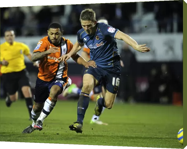 FA Cup - Third Round - Luton Town v Wolverhampton Wanderers - Kenilworth Road