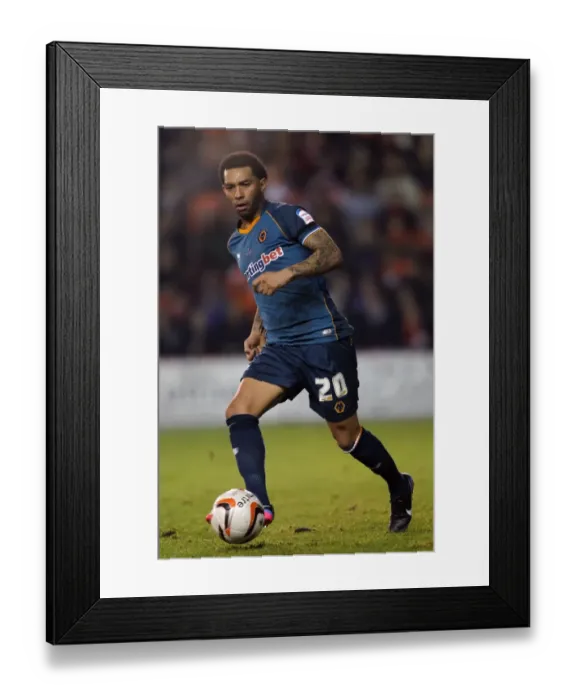 Framed Print : Jermaine Pennant and Wolverhampton Wanderers Take on Blackpool in Npower Championship Clash at Bloomfield Road (December 21, 2012) Framed Print : Jermaine Pennant and Wolverhampton Wanderers Take on Blackpool in Npower Championship Clash at Bloomfield Road (December 21, 2012)
