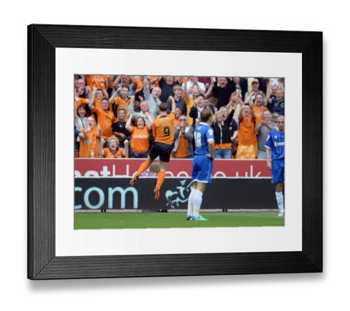 Framed Print : Leigh Griffiths Thrilling First Goal: Wolves Secure Victory Against Gillingham in Sky Bet League One Framed Print : Leigh Griffiths Thrilling First Goal: Wolves Secure Victory Against Gillingham in Sky Bet League One