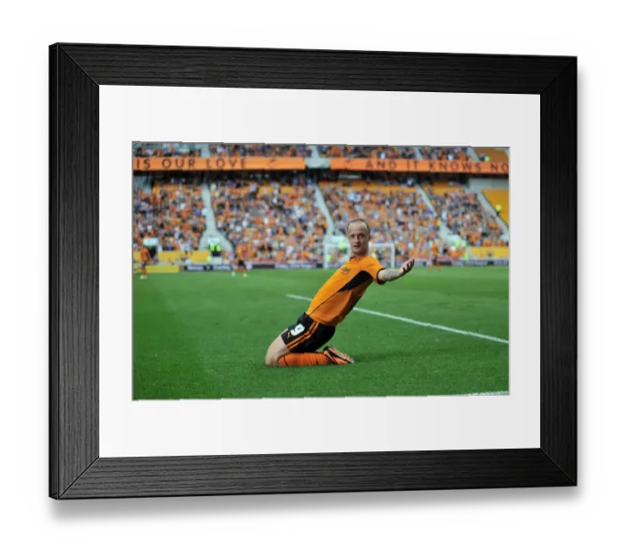 Framed Print : Leigh Griffiths Doubles Up: Wolves Victory Over Gillingham in Sky Bet League One Framed Print : Leigh Griffiths Doubles Up: Wolves Victory Over Gillingham in Sky Bet League One