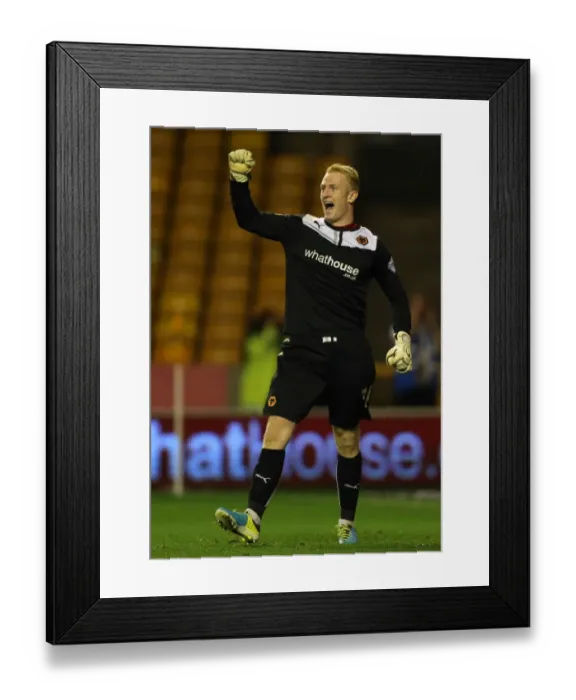 Framed Print : Wolverhampton Wanderers Aaron McCarey: Heroic Penalty Savings Secure Johnstones Paint Trophy Victory over Walsall Framed Print : Wolverhampton Wanderers Aaron McCarey: Heroic Penalty Savings Secure Johnstones Paint Trophy Victory over Walsall