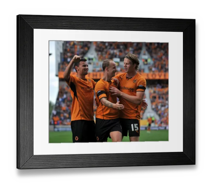 Framed Print : Leigh Griffiths Brace Powers Wolverhampton Wanderers to 4-0 Victory over Gillingham (Sky Bet League One, August 10, 2013) Framed Print : Leigh Griffiths Brace Powers Wolverhampton Wanderers to 4-0 Victory over Gillingham (Sky Bet League One, August 10, 2013)