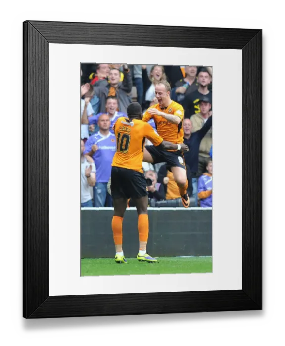 Framed Print : Wolverhampton Wanderers: Leigh Griffiths Scores First Goal Against Sheffield United in Sky Bet League One (September 28, 2013) Framed Print : Wolverhampton Wanderers: Leigh Griffiths Scores First Goal Against Sheffield United in Sky Bet League One (September 28, 2013)