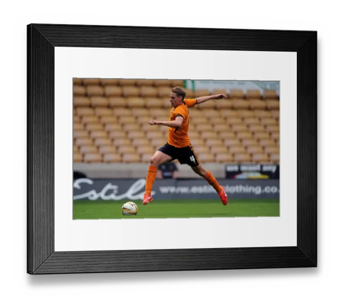 Framed Print : Wolverhampton Wanderers David Edwards Faces Off Against Real Betis in Pre-Season Friendly at Molineux (2013) Framed Print : Wolverhampton Wanderers David Edwards Faces Off Against Real Betis in Pre-Season Friendly at Molineux (2013)