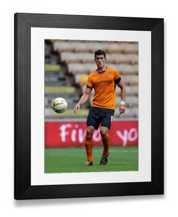 Framed Print : Danny Batth vs Real Betis: Wolverhampton Wanderers Pre-Season Friendly at Molineux (2013) Framed Print : Danny Batth vs Real Betis: Wolverhampton Wanderers Pre-Season Friendly at Molineux (2013)