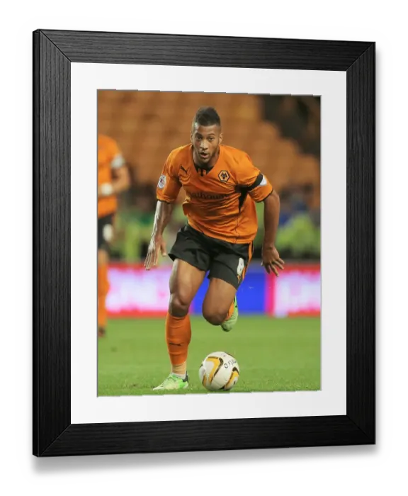Framed Print : Wolverhampton Wanderers vs. Walsall: Johnstones Paint Trophy Showdown at Molineux - David Davis Leading Performance (September 3, 2013)